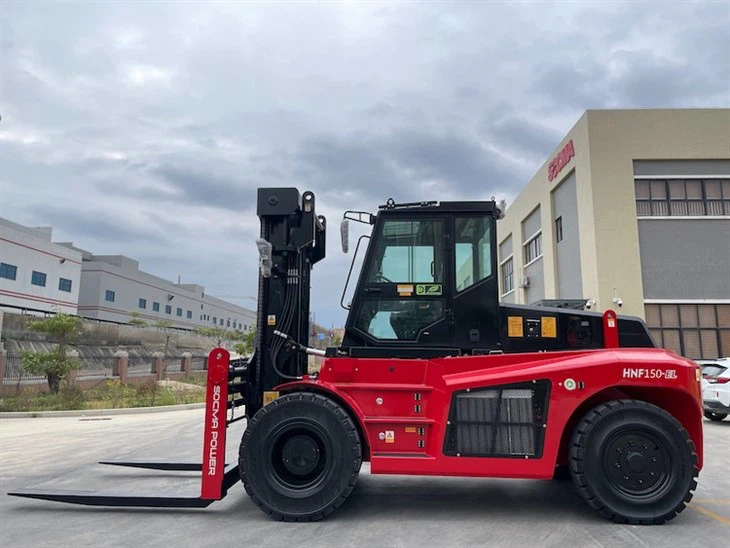 15 Ton Diesel Forklift Optional Electric Lithium Ion Battery