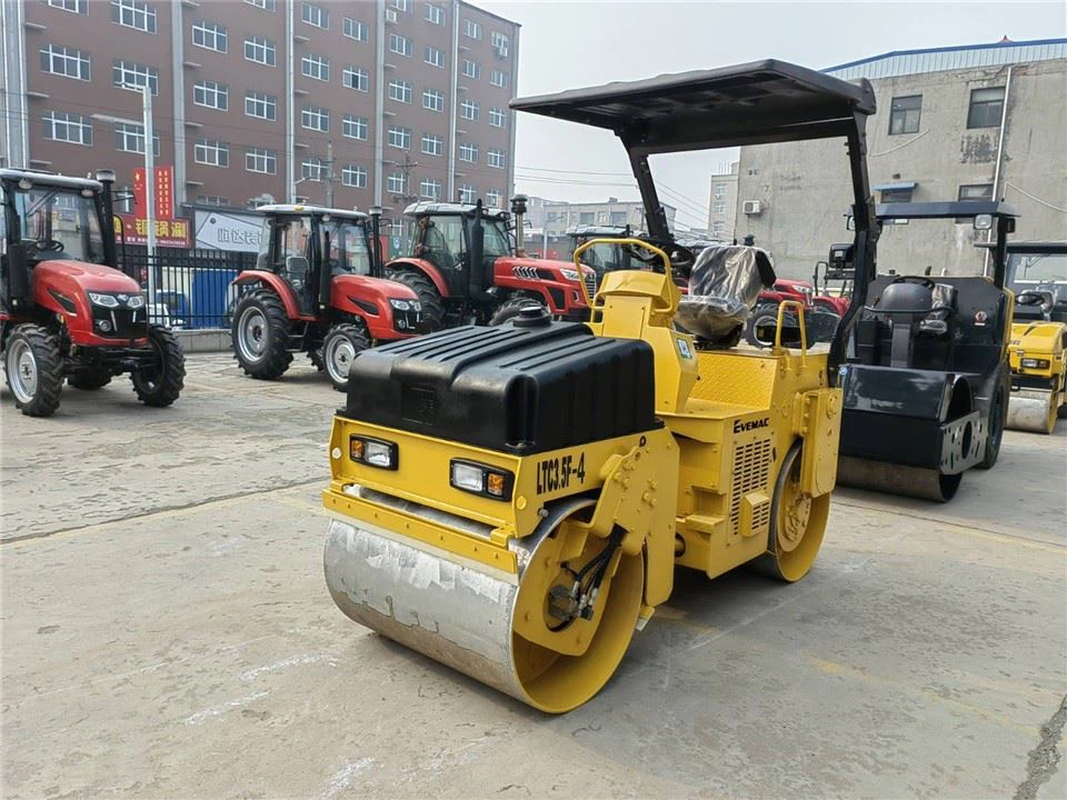 Chinese Top Brand High Performance 3 Ton Road Roller LTC3E Vibrating Compactor Price For Sale