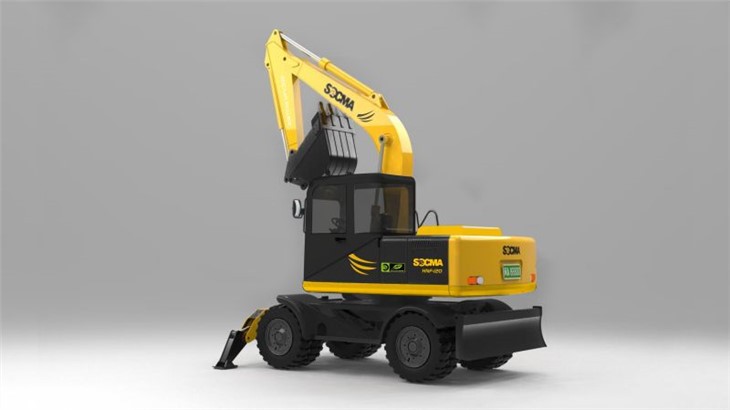 SOCMA 13.5t Grid Power Crawler Bager