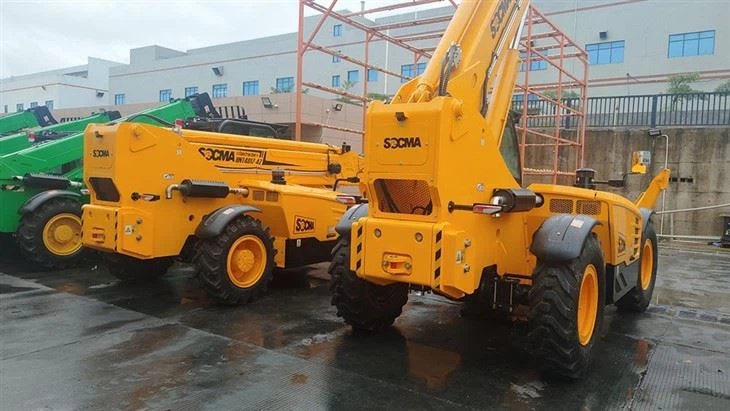 SOCMA 4.5 Ton 17m Telehandler 4WD Crab Mode